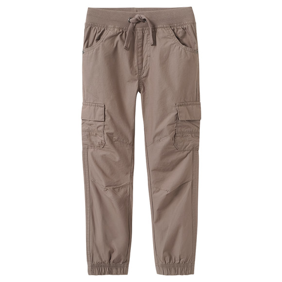 Jungen Cargohose mit Tunnelzug braun