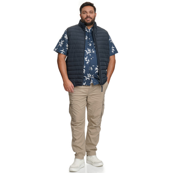 Herren Steppweste mit Zipper