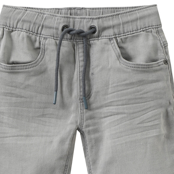 Jungen Jeansshorts mit Tunnelzug