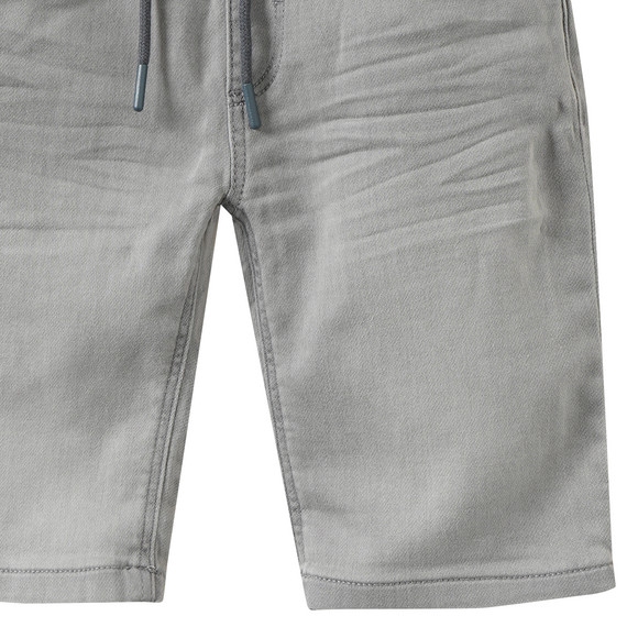 Jungen Jeansshorts mit Tunnelzug