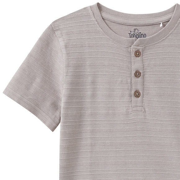 Jungen T-Shirt mit Knopfleiste
