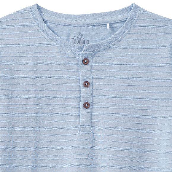 Jungen T-Shirt mit Knopfleiste