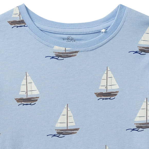 Jungen T-Shirt mit Segelboot-Prints