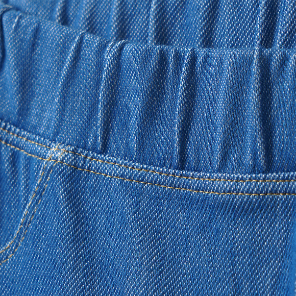 Mädchen Wide-Leg-Jeggings mit Elastikbund