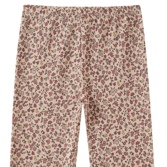 Mädchen Leggings mit Blumen-Allover
