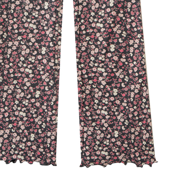 Mädchen Leggings mit Blumen-Allover