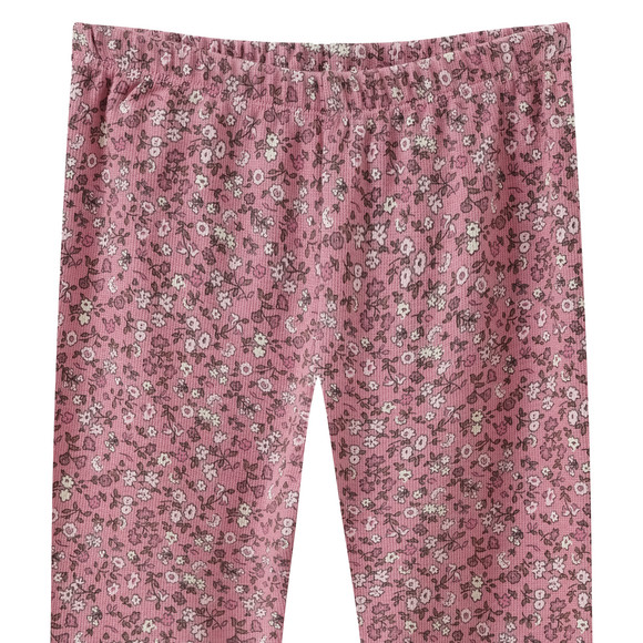 Mädchen Leggings mit Blumen-Allover
