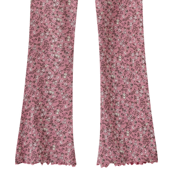 Mädchen Leggings mit Blumen-Allover