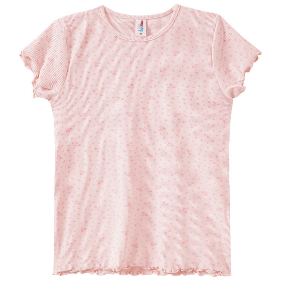 Mädchen Latzkleid und T-Shirt im Set