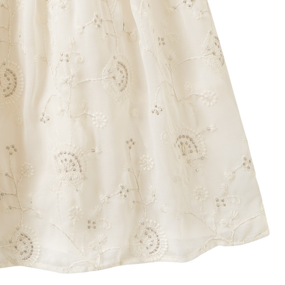 Mädchen Kleid mit Stickereien