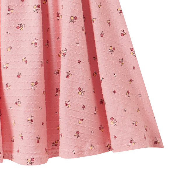 Mädchen Kleid mit Blümchen-Print
