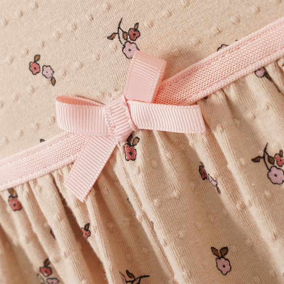 Mädchen Kleid mit Blümchen-Print