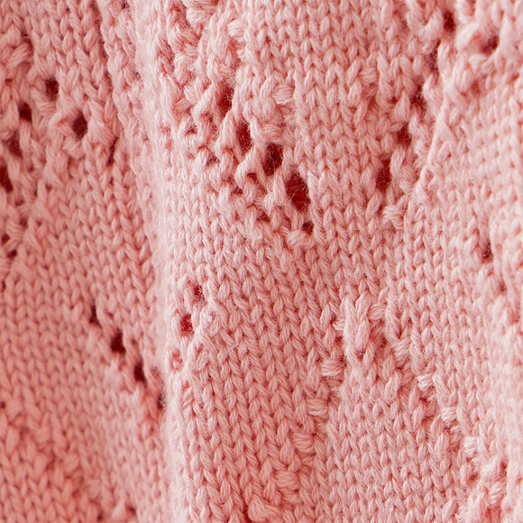 Mädchen Strickjacke aus Baumwolle