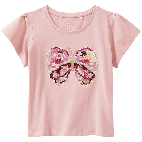 Mädchen T-Shirt mit Schmetterling-Motiv
