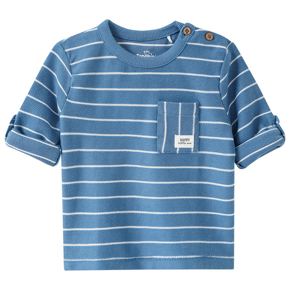 Baby Langarmshirt mit Struktur-Optik