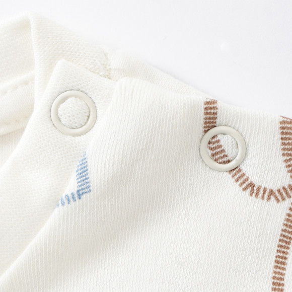 Baby Langarmshirt mit Elefanten-Allover