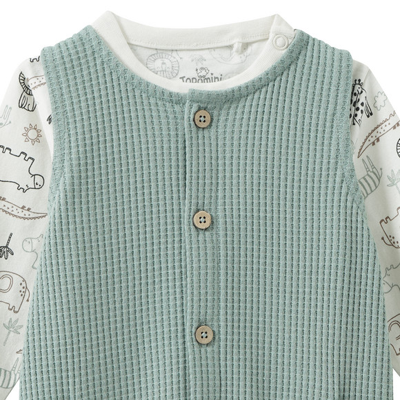 Newborn Overall und Langarmshirt