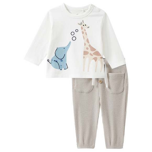 Newborn Langarmshirt und Hose im Set