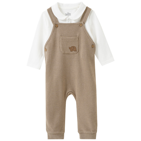 Baby Poloshirt und Strampler im Set