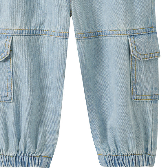 Baby Jeans mit Cargo-Taschen