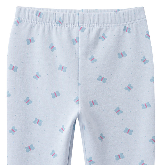 Baby Leggings mit Schmetterling-Allover