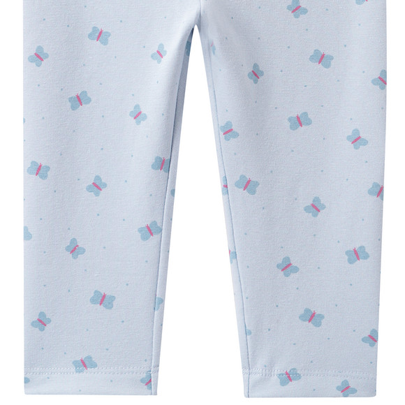 Baby Leggings mit Schmetterling-Allover