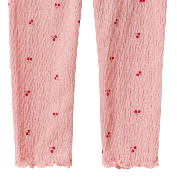 Baby Leggings mit Krepp-Struktur