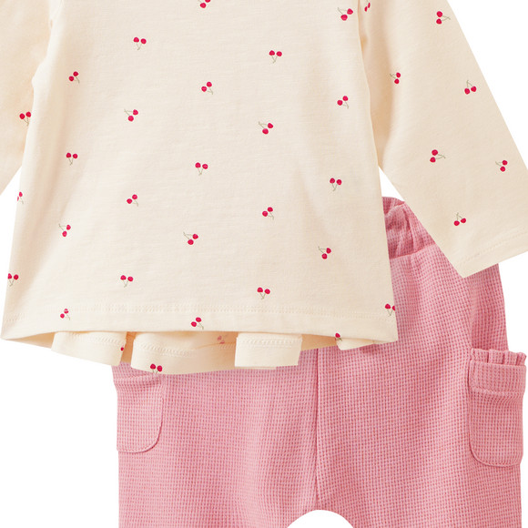 Baby Set mit Leggings und Langarmshirt