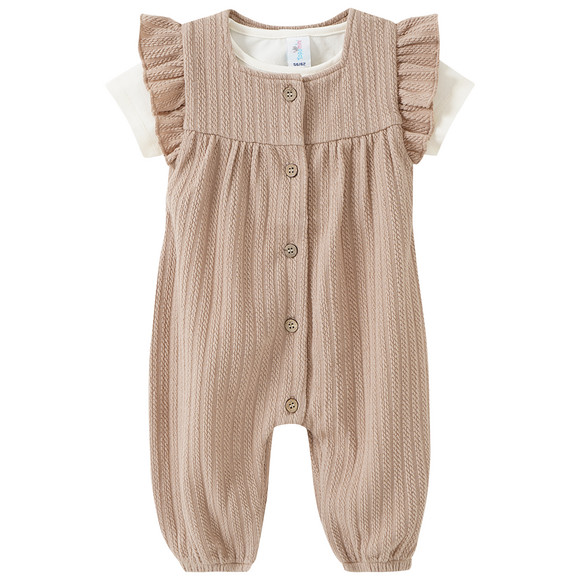 Newborn Overall und T-Shirt