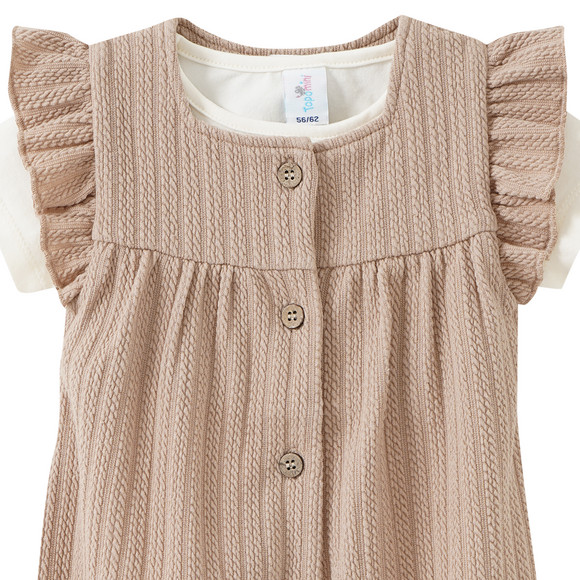 Newborn Overall und T-Shirt