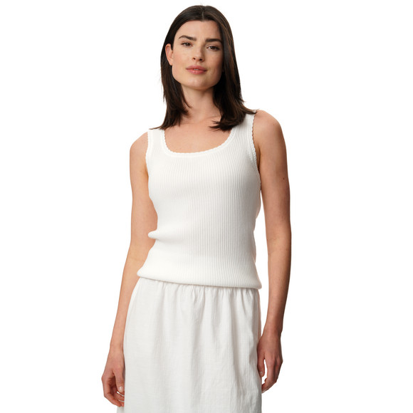 Damen Strick-Top in Ripp-Struktur