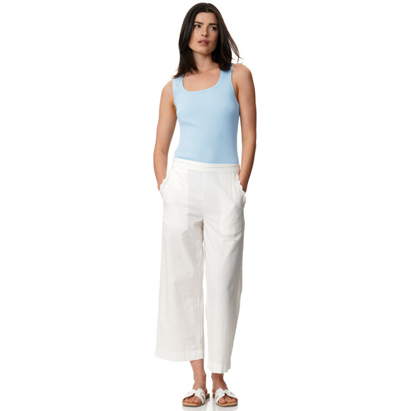 Damen Strick-Top in Ripp-Struktur