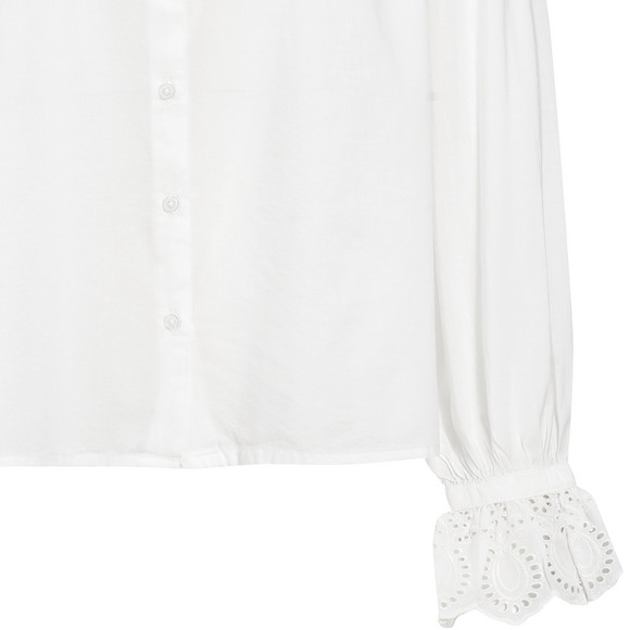 Damen Bluse mit Rüschen