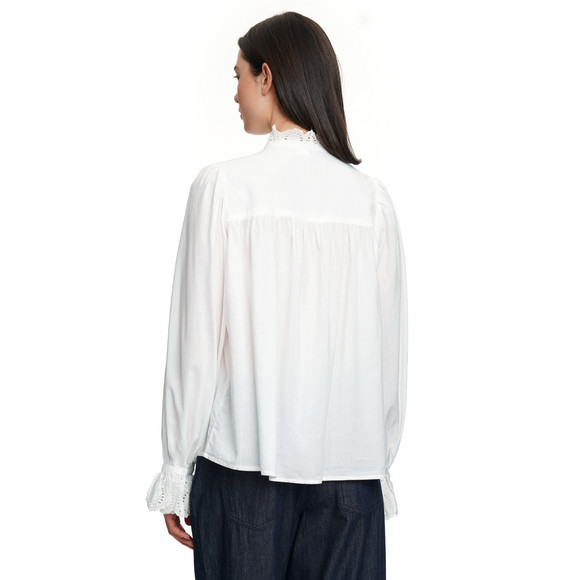 Damen Bluse mit Rüschen