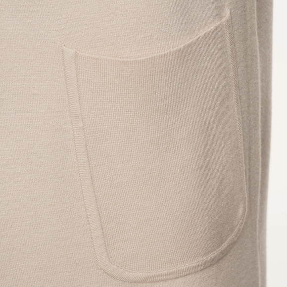 Damen Strickjacke lang geschnitten