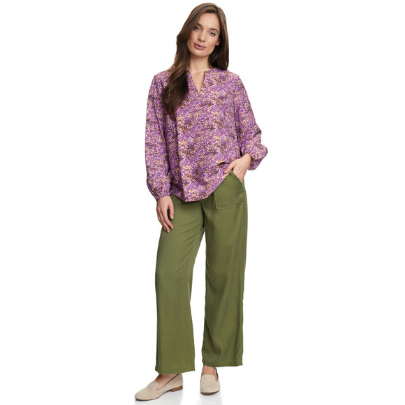 Damen Bluse mit floralem Muster