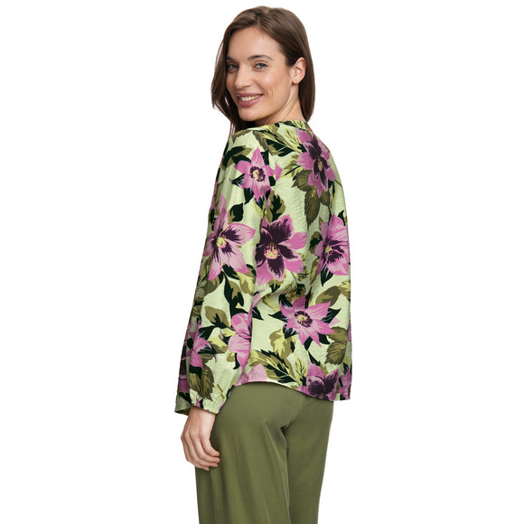 Damen Bluse mit floralem Muster