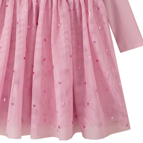 Mädchen Kleid mit Tüll