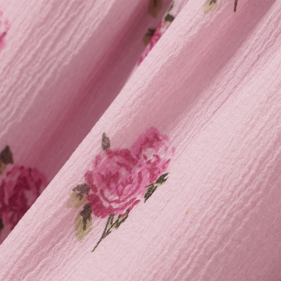Mädchen Kleid mit Blumen-Allover