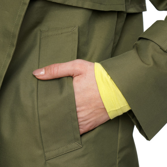 Damen Trenchcoat mit Einschubtaschen