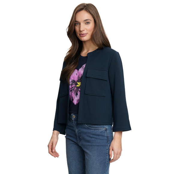 Damen Sweat-Blazer aus Modal-Mix