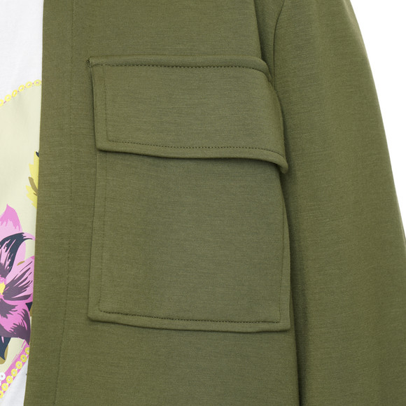 Damen Sweat-Blazer aus Modal-Mix