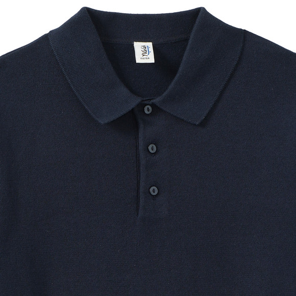 Fijngebreide trui voor jongens met polokraag