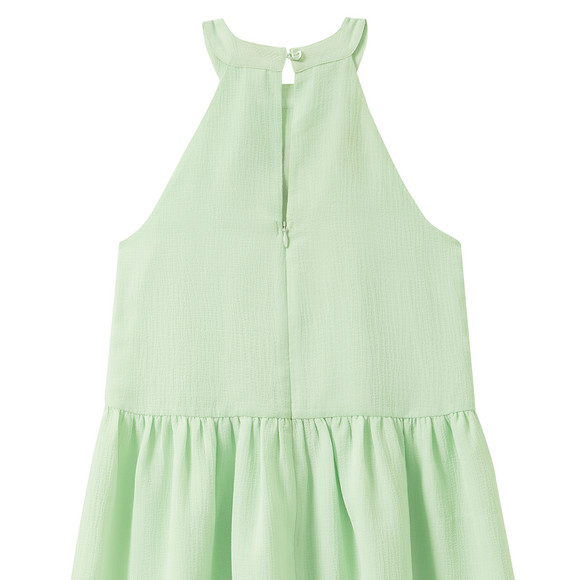 Mädchen Kleid mit Blumen-Stickerei