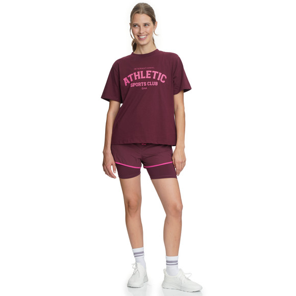 Damen Sport T-Shirt mit Print