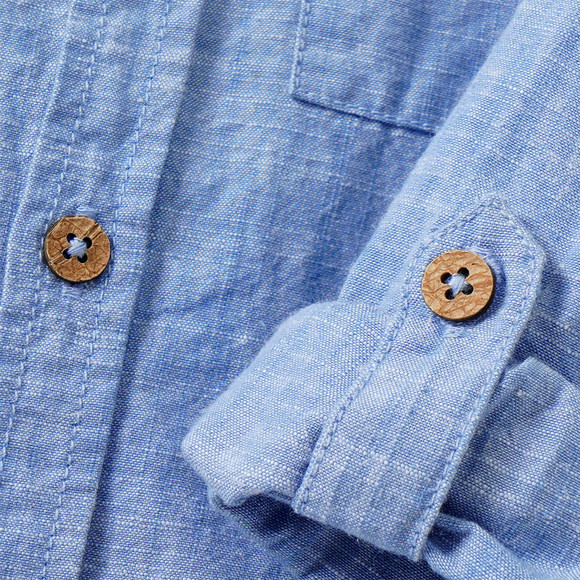 Jungen Hemd in Denim-Optik