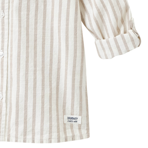 Jungen Hemd im Streifen-Look