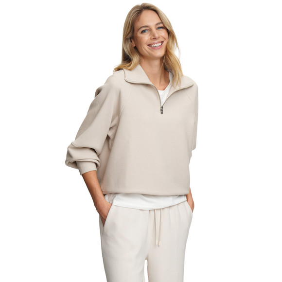 Damen Troyer mit Rippstruktur