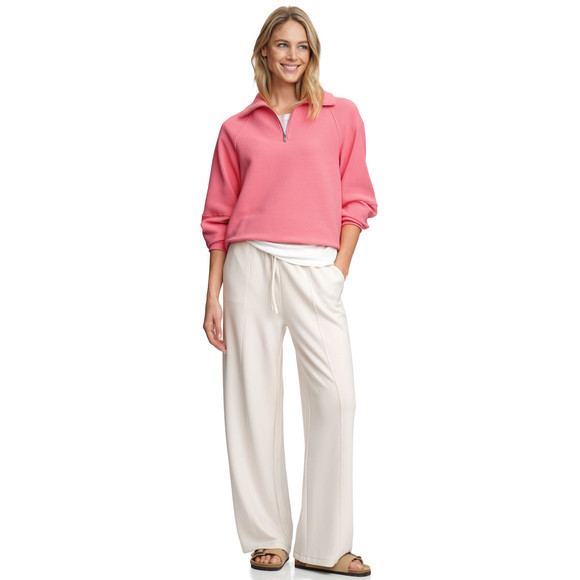 Damen Troyer mit Rippstruktur