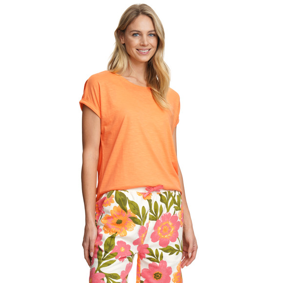 Damen T-Shirt aus Flammgarn